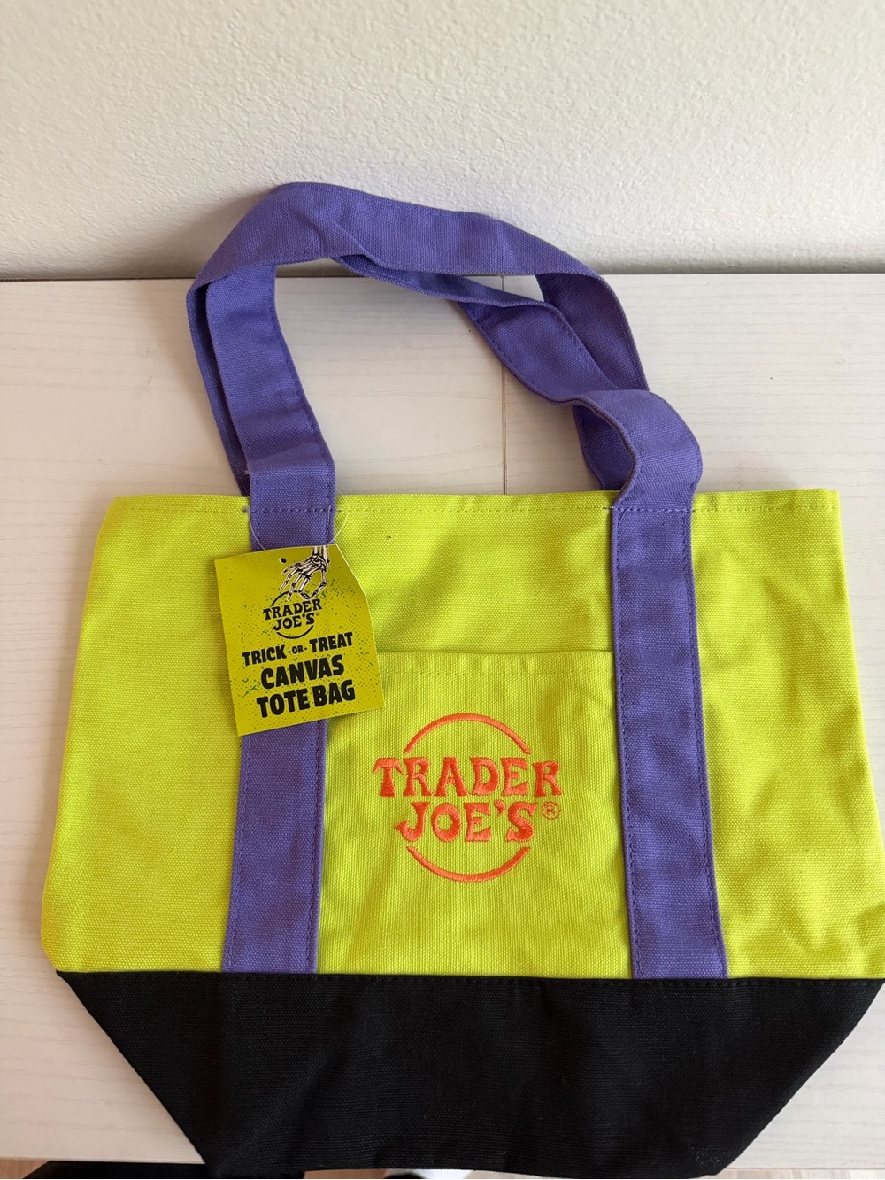 Trader Joe’s Halloween tote bag